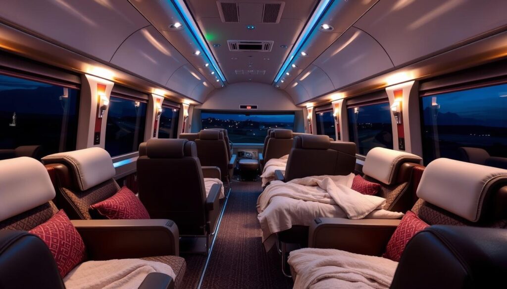 comfort of faisal movers sleeper bus