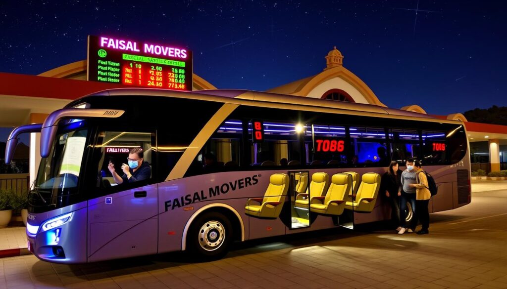 faisal movers sleeper bus ticket prices